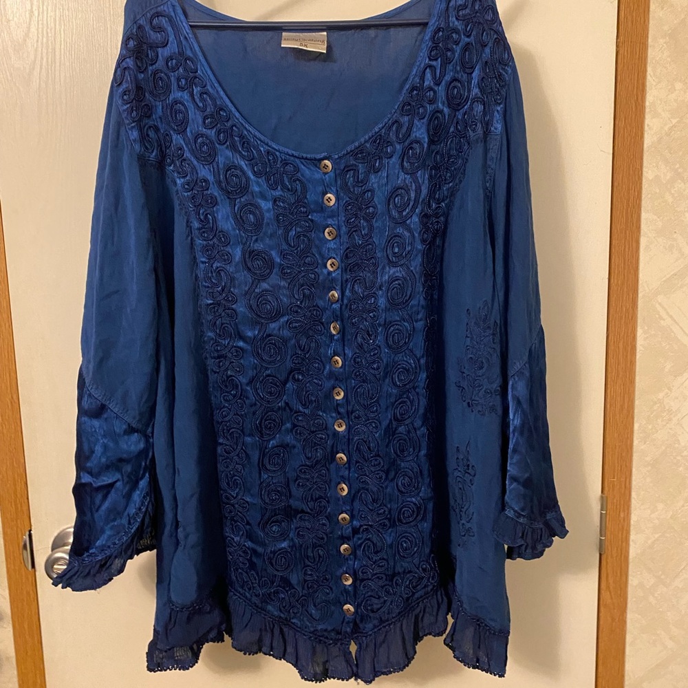 Blue Holy Clothing Chemise Size 5X